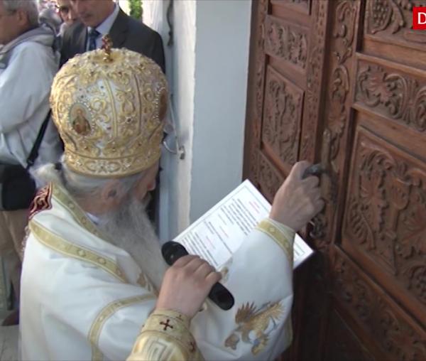 (Video) Resfințire de biserică la Târgu Neamț