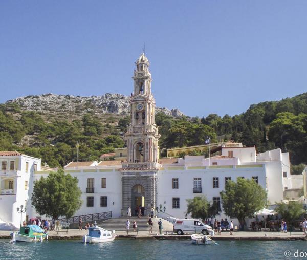 Mănăstirea Arhanghelului Mihail din insula Symi - Grecia (galerie FOTO)