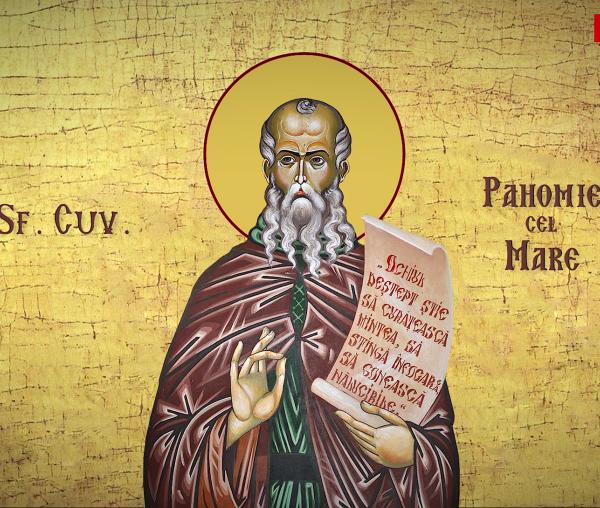 (Video) Troparul Sfântului Cuvios Pahomie cel Mare