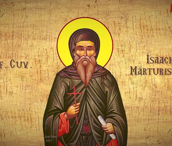 Troparul Sfântului Cuvios Isaachie Mărturisitorul