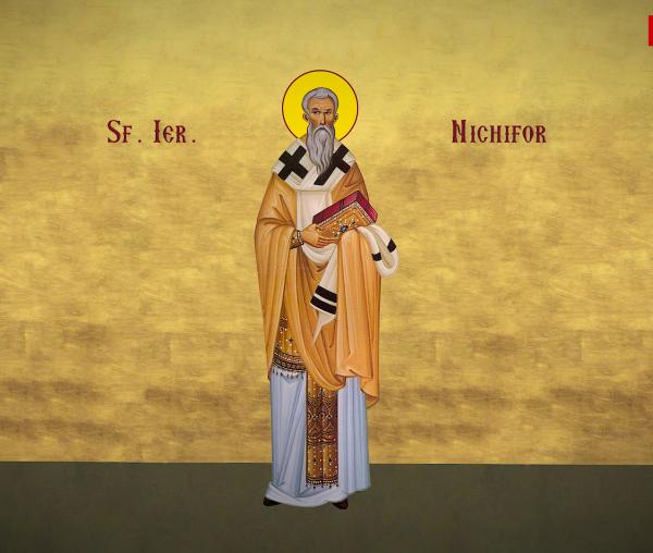 Troparul Sfântului Ierarh Nichifor, Patriarhul Constantinopolului