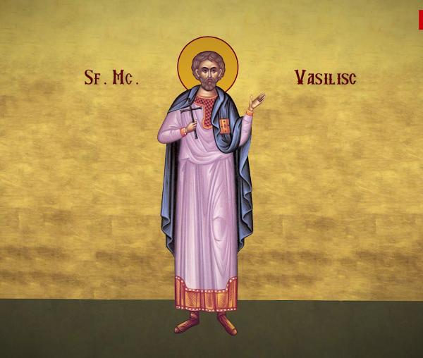 Troparul Sfântului Mucenic Vasilisc