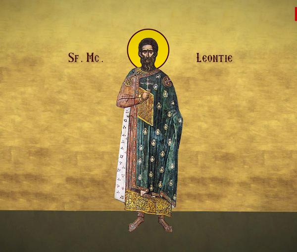 Troparul Sfântului Mucenic Leontie