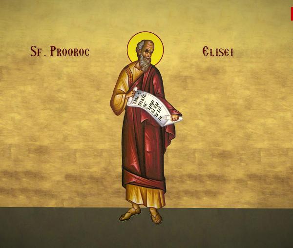 Troparul Sfântului Proroc Elisei