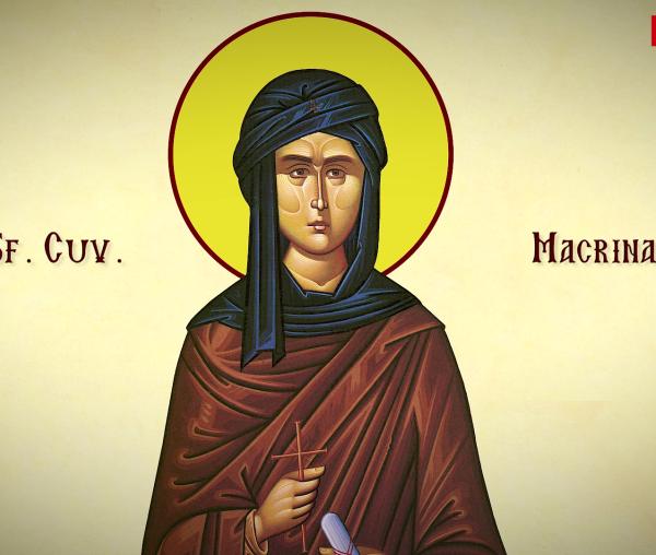 Troparul Sfintei Cuvioase Macrina, sora Sfântului Vasile cel Mare