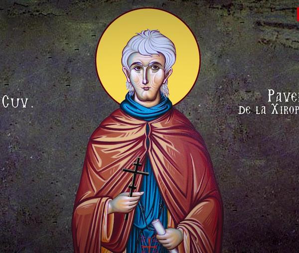 Sfântul Cuvios Pavel de la Xiropotamu