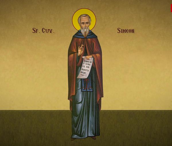 Troparul Sfinților Cuvioși Simeon și Ioan Pustnicul