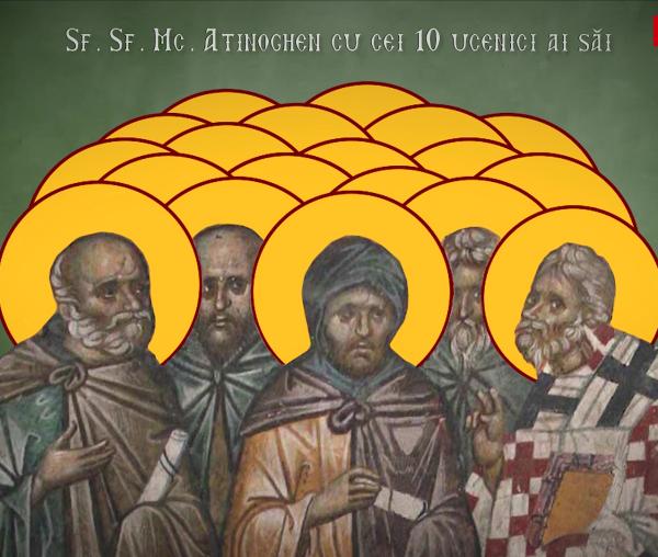Troparul Sfântului Sfințit Mucenic Atinoghen