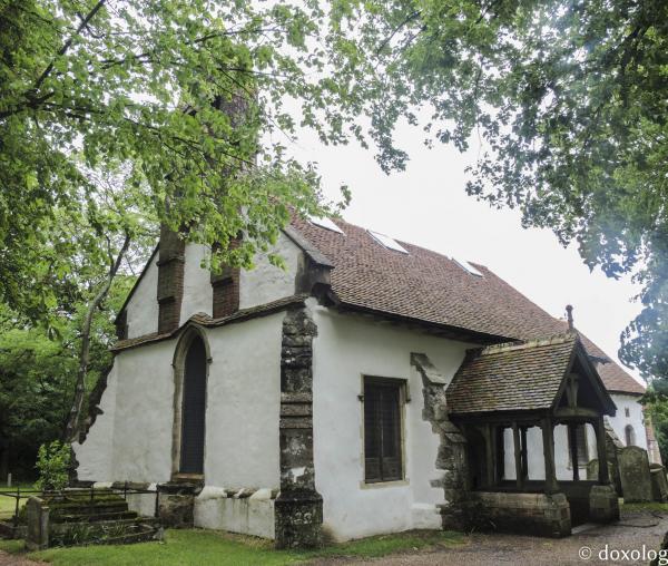 Biserica veche din capătul satului de lângă Mănăstirea Essex – Anglia