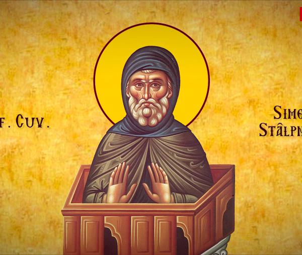 Troparul Sfântului Cuvios Simeon Stâlpnicul