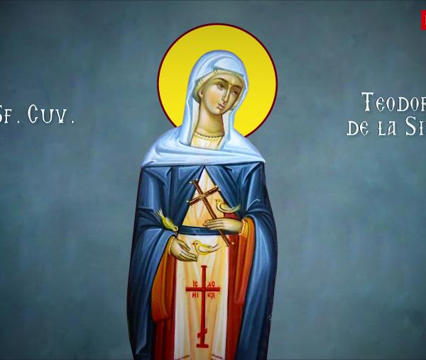 Troparul Sfintei Cuvioase Teodora de la Sihla