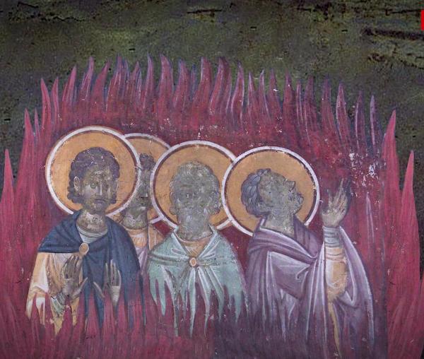 Troparul Sfinților Mucenici Agatonic, Teoprepie și Severian
