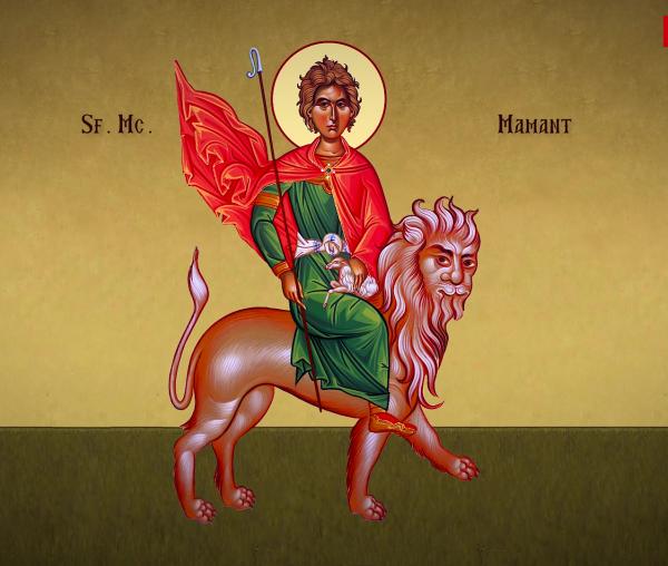 Troparul Sfântului Mucenic Mamant