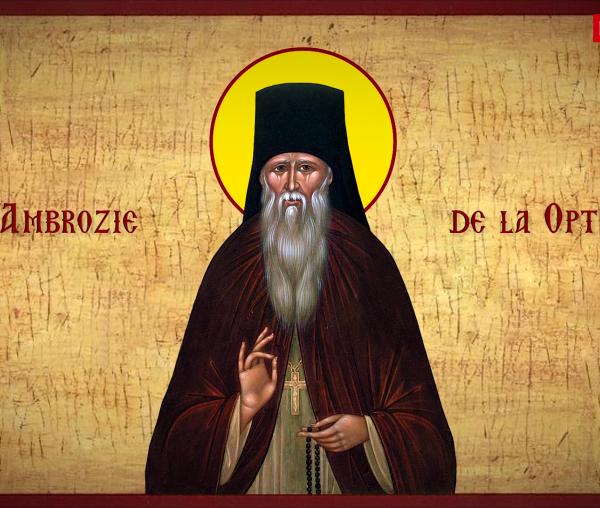 (Video) Troparul Sfântului Ambrozie de la Optina