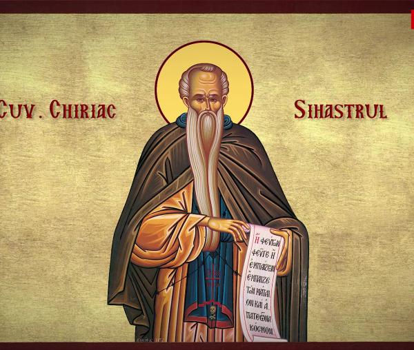 Troparul Sfântului Cuvios Chiriac Sihastrul