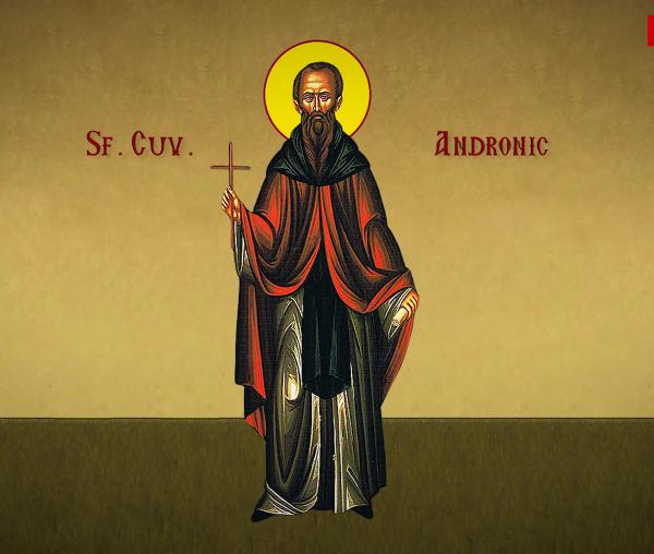 Troparul Sfântului Cuvios Andronic