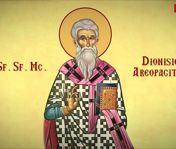 Troparul Sfântului Sfințit Mucenic Dionisie Areopagitul