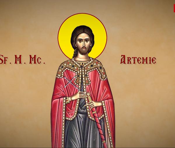 Troparul Sfântului Mare Mucenic Artemie