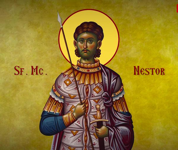 Troparul Sfântului Mucenic Nestor