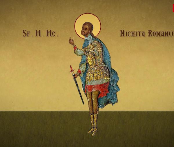 Troparul Sfântului Mare Mucenic Nichita Romanul