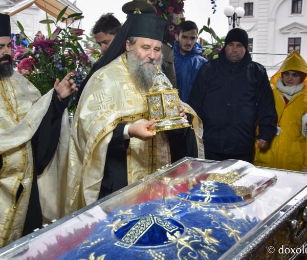 (Foto) Din Cipru, la Iași – Sfântul Neofit Zăvorâtul, acasă la Sfânta Parascheva
