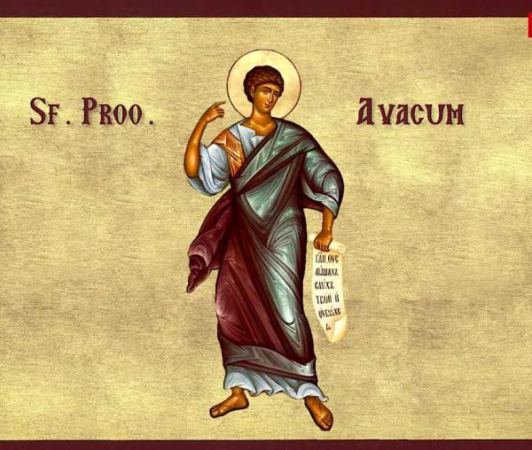 Troparul Sfântului Proroc Avacum