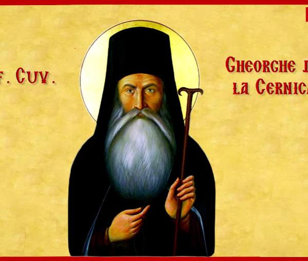 Troparul Sfântului Cuvios Gheorghe de la Cernica
