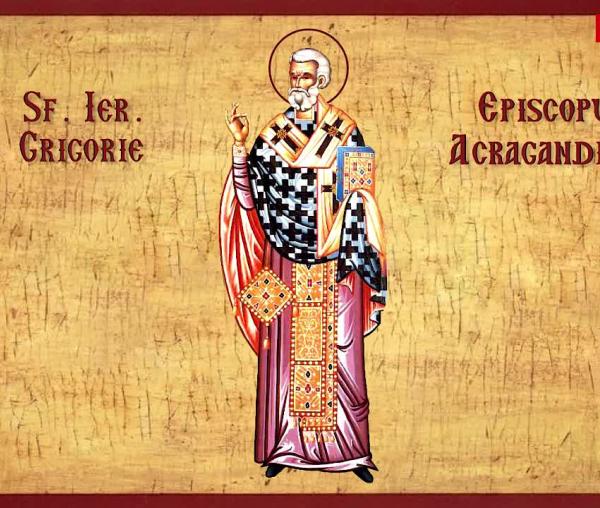 Troparul Sfântului Ierarh Grigorie, Episcopul Acragandiei