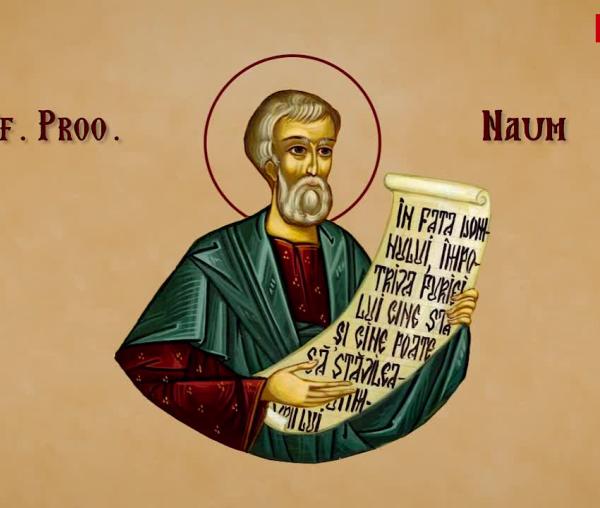 Troparul Sfântului Proroc Naum