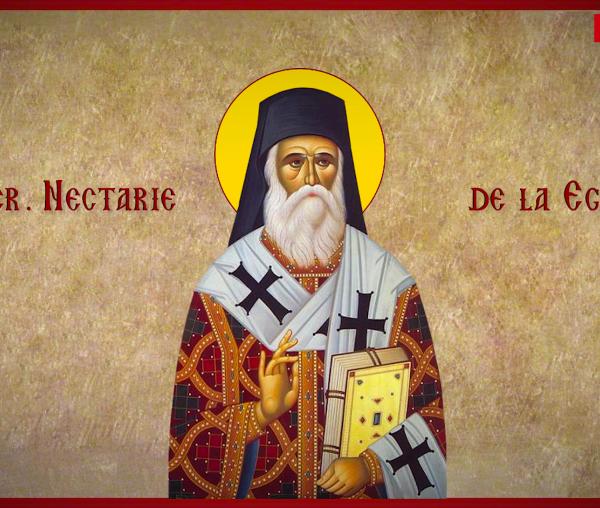 Troparul Sfântului Ierarh Nectarie Taumaturgul de la Eghina