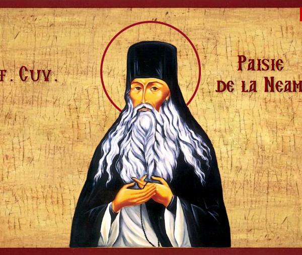 Troparul Sfântului Cuvios Paisie de la Neamț