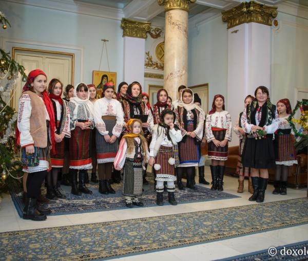 Colindători la Reședința Mitropolitană - Centrul Cultural Ruginoasa