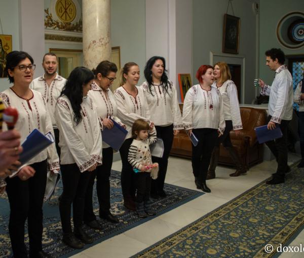 Colindători la Reședința Mitropolitană 2016 - Corul profesorilor de la Colegiul Național „Octav Băncilă”