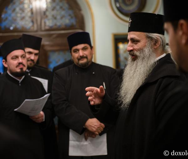 Colindători la Reședința Mitropolitană 2016 - Corala „Apostolii” din Protopopiatele 1, 2, 3 Iași