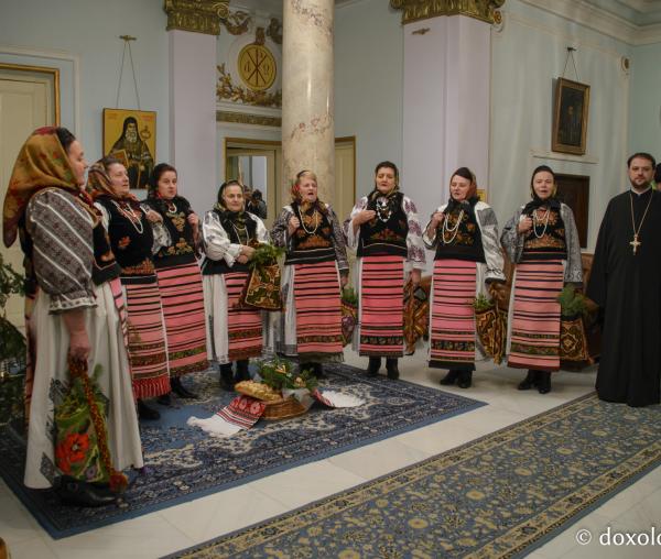 Colindători la Reședința Mitropolitană 2016 - Parohia Rusu Bârgăului, Bistrița-Năsăud