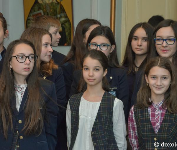 Colindători la Reședința Mitropolitană 2016 - Colegiu Național Iași