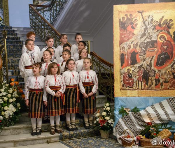 Colindători la Reședința Mitropolitană 2016 - Parohia Popești