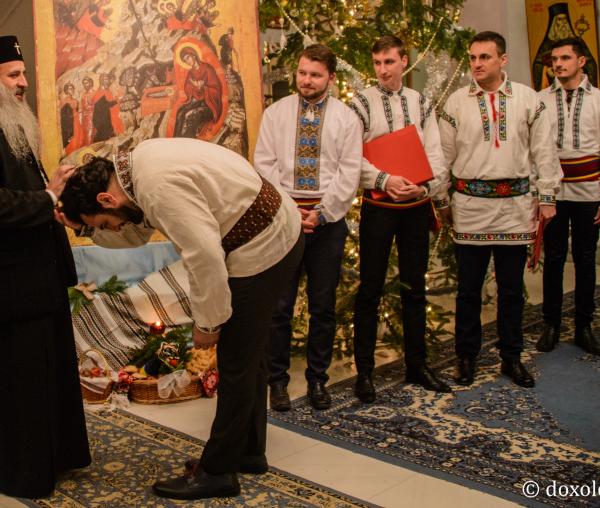 Colindători la Reședința Mitropolitană 2016 - Corul Byzantion