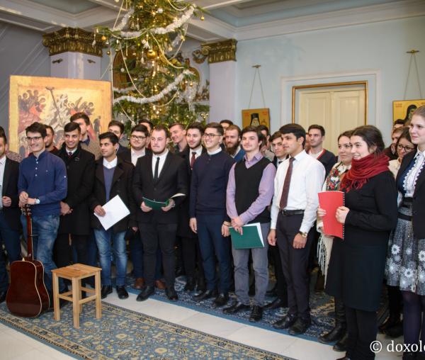Colindători la Reședința Mitropolitană 2016 - Studenții de la Facultatea de Teologie, anul II