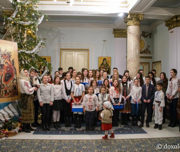Colindători la Reședința Mitropolitană - Parohia Pietrișurile