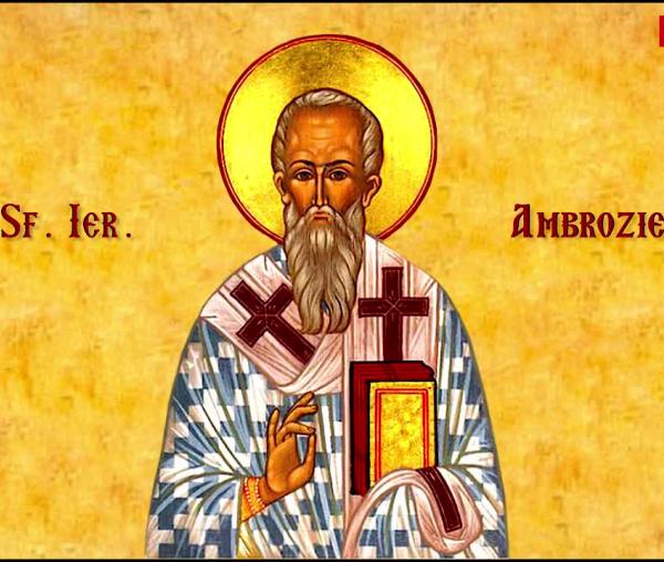 Troparul Sfântului Ierarh Ambrozie, Episcopul Mediolanului