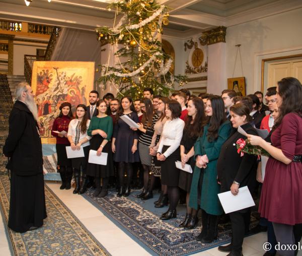Colindători la Reședința Mitropolitană 2016 - Colegiul Sfântul Nicolae din Iași
