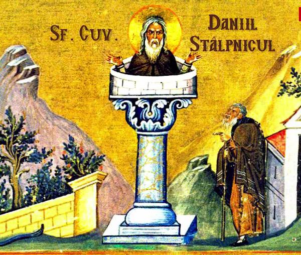 Troparul Sfântului Cuvios Daniil Stâlpnicul