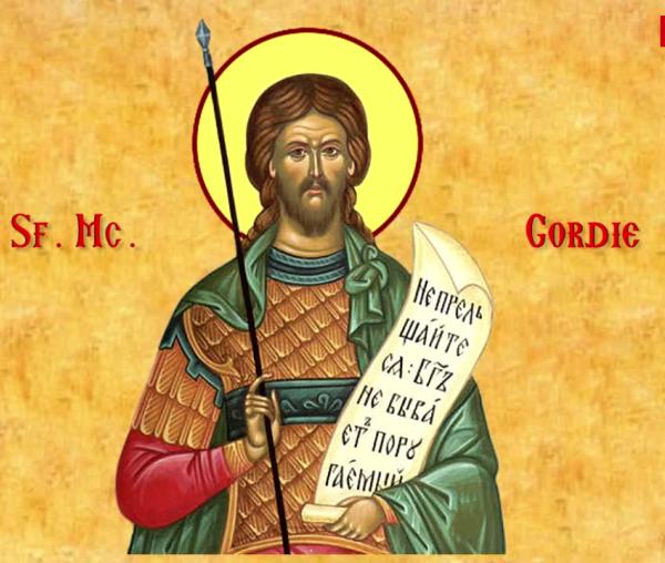 Troparul Sfântului Mucenic Gordie