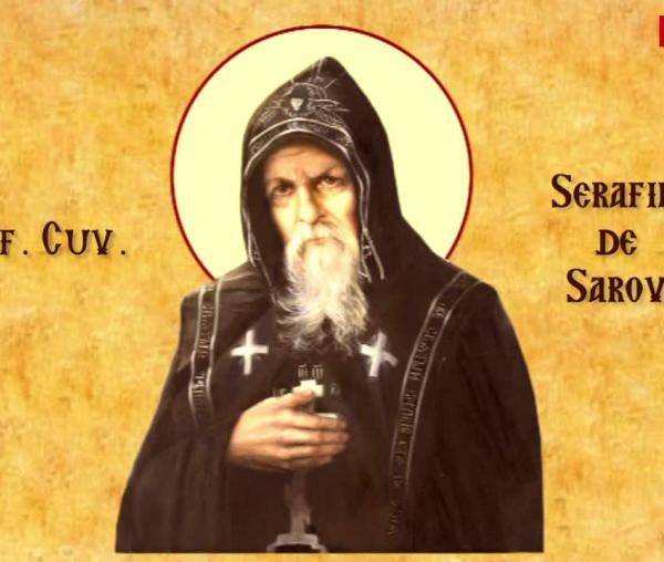 Troparul Sfântului Cuvios Serafim de Sarov
