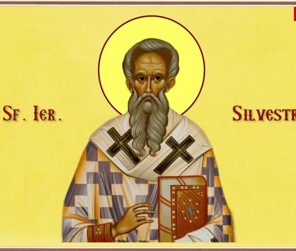 Troparul Sfântului Ierarh Silvestru, Episcopul Romei