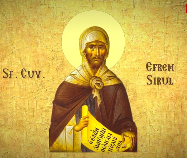 Troparul Sfântului Cuvios Efrem Sirul