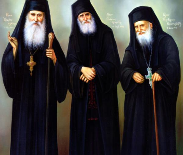 Fericitul Iacov Tsalikis, Sfântul Paisie Aghioritul și Sfântul Porfirie