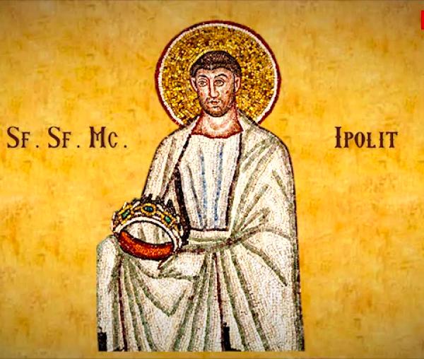 Troparul Sfântului Sfințit Mucenic Ipolit, Episcopul Romei