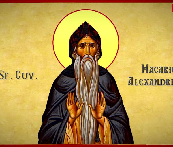 Troparul Sfântului Cuvios Macarie Alexandrinul